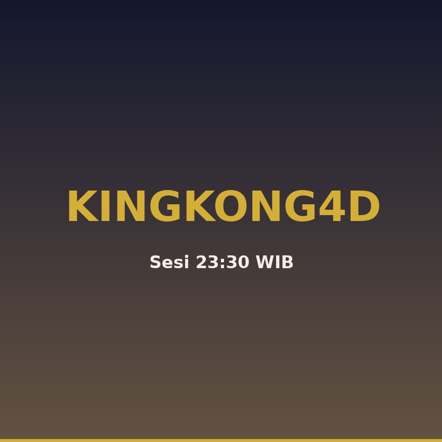 pengeluaran kingkong 4D 5 Oktober 2026, angka ikut dan (35896)